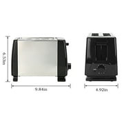 Toaster, Compact Long Slot Toaster Oven, Bread Shade Settings, Cancel Button, Non-Jams, Removable Crumb Tray, Double-Sided Heating, Kitchen Accessories, Kitchenware