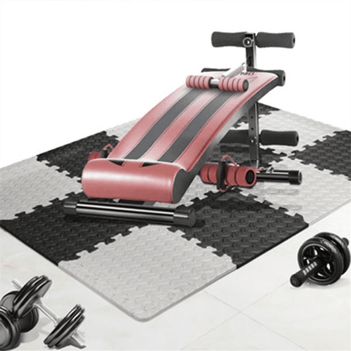 24PCS Gym Floor,,Puzzle Fitness Mat,Sport Mats,EVA Foam Floor Tiles for Gym,Gym Equipment Mat,Floor Mat for Kid