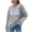 A-Gray, variant on Fashion Womens Sweater Tops Lightweight Casual Fall Spring Long Sleeve Funny Letters Print Crewneck Pullover Jumpers Loose Oversized Cable Knit Tunic Blouse F-Yellow XXL