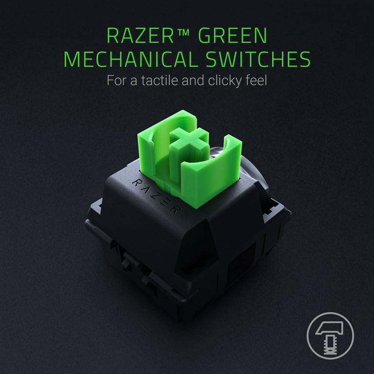 Clavier Gaming Mécanique Razer Blackwidow Green Switch à Prix Carrefour