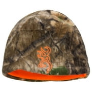 Browning All Season Reversible Fleece Beanie Realtree Xtra / Blaze Orange