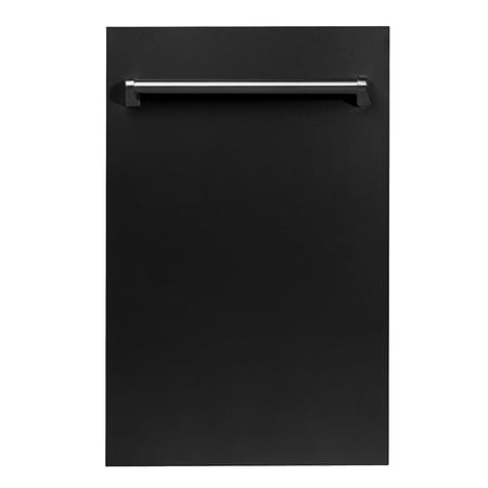 ZLINE - 18" Compact Top Control Built-In Dishwasher with Stainless Steel Tub, 40 dBa - Hand Hammered Copper