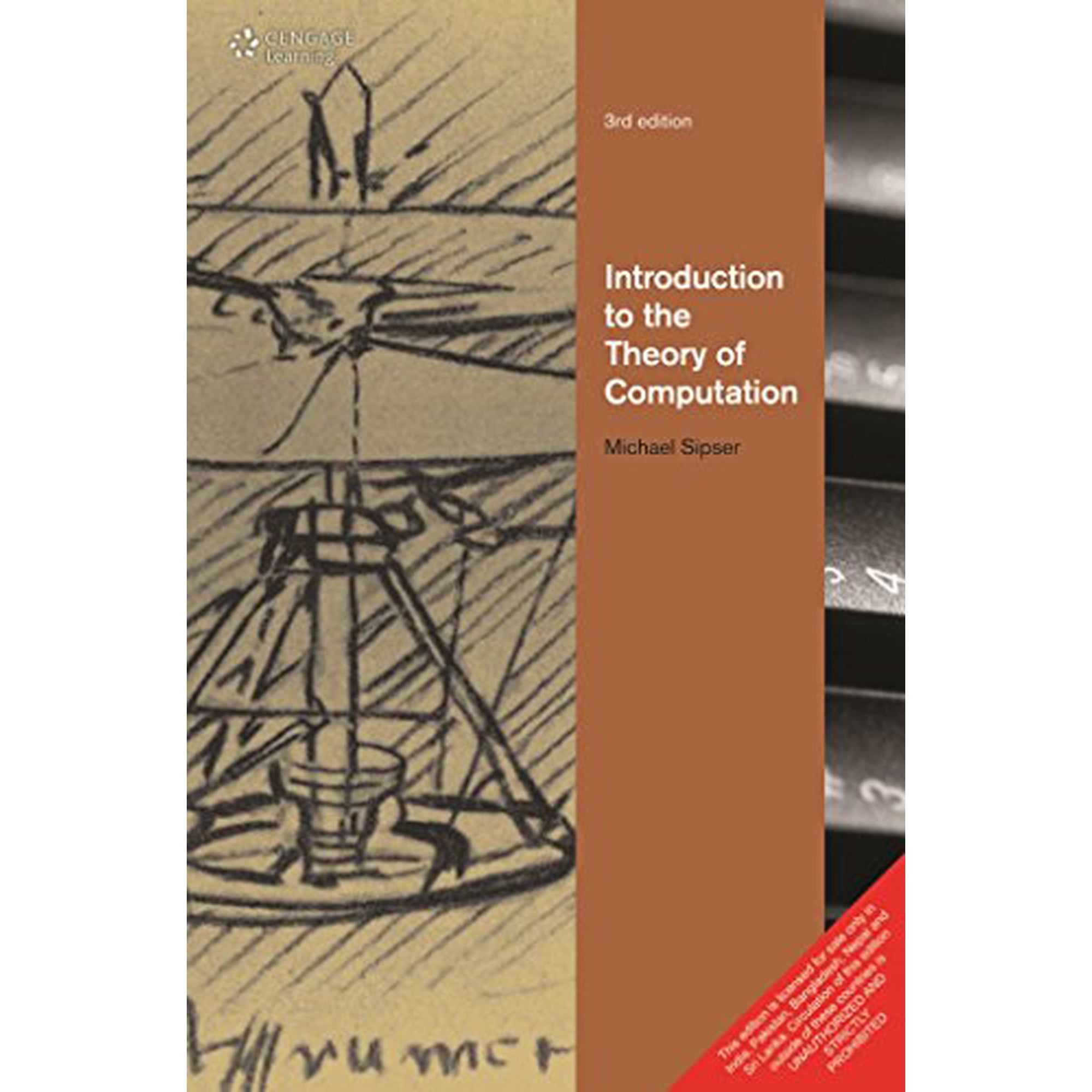 INTRODUCTION TO THE THEORY OF COMPUTATION 3RD EDITION Paperback