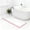 A-pink and White, variant on Long Cute Scalloped Bathroom Rugs Runner, Fun CandyPink Plush Microfiber Scallop Bath Mats Non Slip Washable Quick Dry Absorbent, Rug Carpet for Bathtub Sink Laundry Room Bedroom, 24x59