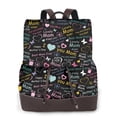 thumbnail image 1 of Easygdp I love you Mom Mochila de Cuero para Mujeres, Bolso de Hombro, Bolsos de Mano de Moda para Trabajo y Viajes, 1 of 4