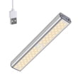 thumbnail image 3 of Debajo de las luces del gabinete Barra LED 680LM Motion Sensor Sensor Lámparas USB Lámparas TUBO Cuerpo Humano Inducción 180 ° Dormitorio Dormitorio Iluminación Hotel Luz Cálida 46led Guardurnaity HA011863-04B, 3 of 7