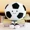 Football with Foot (9.8in/ 25cm )[0.26kg], variant on 11.76inch Football Plush Toys Soft Stuffed Sports Plush Balls Cute Fun American Soccer Doll Toys with feet Creative Football Spherical Decor Throw Pillow for Christmas Kids