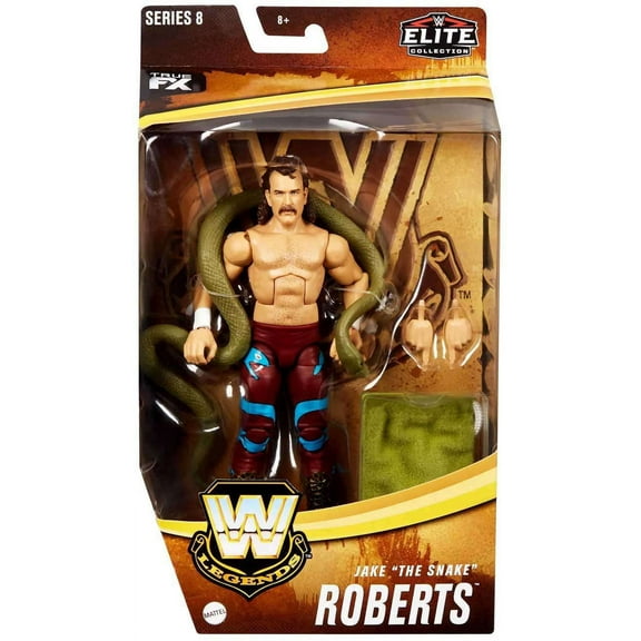 WWE Elite Legends Series 8 Jake The Snake Roberts Action Figure