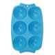 thumbnail image 1 of Billuyoard Molde de silicona para rosquillas de 6 rejillas para hornear, molde antiadherente para hacer rosquillas, molde de decoración de cocina hecho a Herramientas y accesorios para hornear Azul Billuyoard HA004909-03, 1 of 1