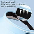 thumbnail image 6 of Kafsov Sun Hat Sun Protection Sunshade Outdoor Travel Riding Beach Empty Sun Hat , Can Adjustment Fit Visor,With Sweatband Blue, 6 of 8