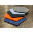thumbnail image 3 of Luxor RECLAIM® Stick-On Decorative Acoustic Panels - Navy Blue 6-Pack, 3 of 7