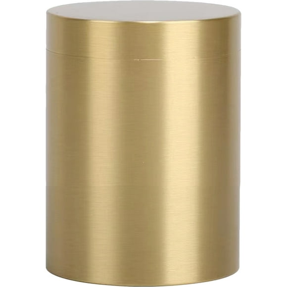 Jar de té de té pulido Jarra de té Vintage Canista de té Multi-Use Bean Canestr