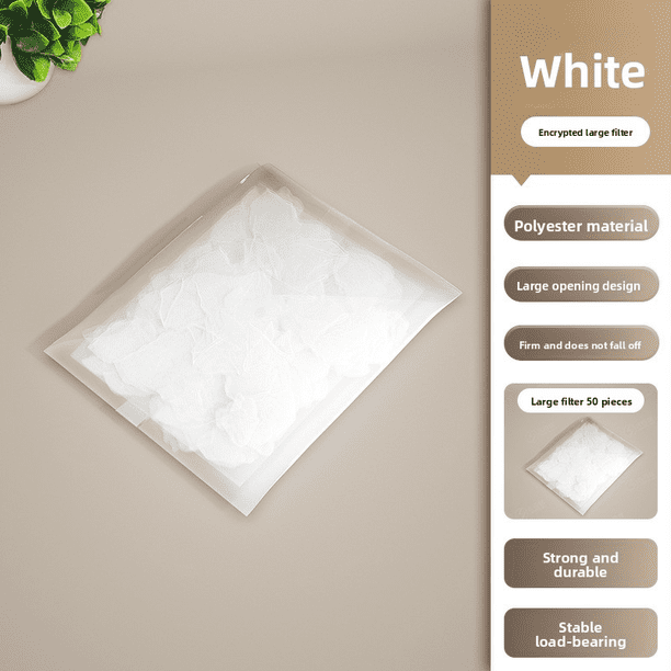Filtro de fregadero de cocina, drenaje de residuos desechables, estante sobras, nuevo filtro de fregadero para sistema de drenaje de cocina,Filtro-50 PCS