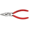 thumbnail image 1 of KNIPEX 08 21 145 SB Pinzas universal en punta recubierto de plástico acabado pavonado 145 mm, 1 of 1