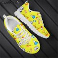 thumbnail image 1 of Zapatillas Doginthehole para mujer, zapatillas de deporte con estampado de rescate médico, transpirables, para correr, para mujer, zapatillas deportivas planas de moda, zapatillas de malla de aire par, 1 of 6