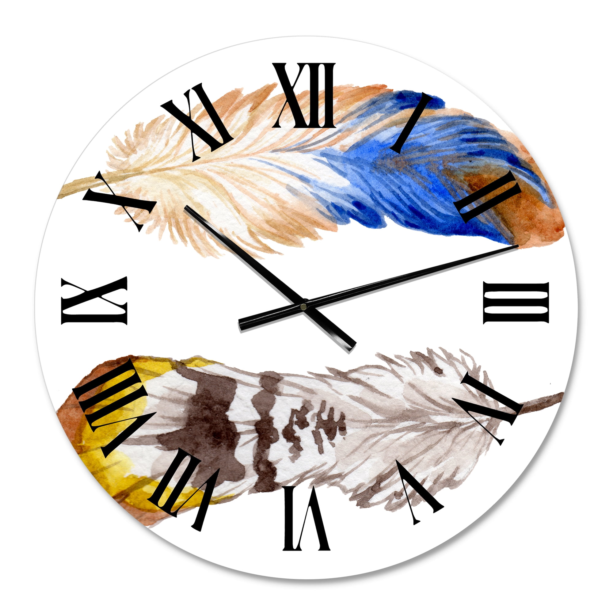 Designart 1 in Bohemian Wall Clock