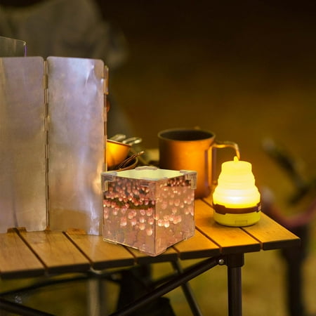 

DIY Cube Lamp Flower Lamp Handmade DIY Flower Cube Night Light Creative Gift For Teen Girls Couple Friends Children