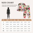 thumbnail image 4 of Pajama Sets for Women 2 Pcs, Christmas Gingerbread Cookies Button Down Long Sleeve Sleepwear Lounge PJ Sets, 4 of 6