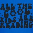 thumbnail image 3 of CafePress - All The Cool Kids Are Reading T Shirt - Dark T-Shirt Kids XS-XL, 3 of 4