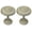 Ivory, variant on Urbanest Medallion Curtain Holdback – Elegant Drapery Tieback, Farmhouse Drapery Hardware for Stylish Window Treatments, 2 Pieces, Weathered White