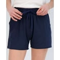 thumbnail image 3 of Real Essentials 3 Pack: Womens Ultra-Soft Athletic Lounge Casual Sweat Shorts with Pockets (Available in Plus Size), 3 of 6