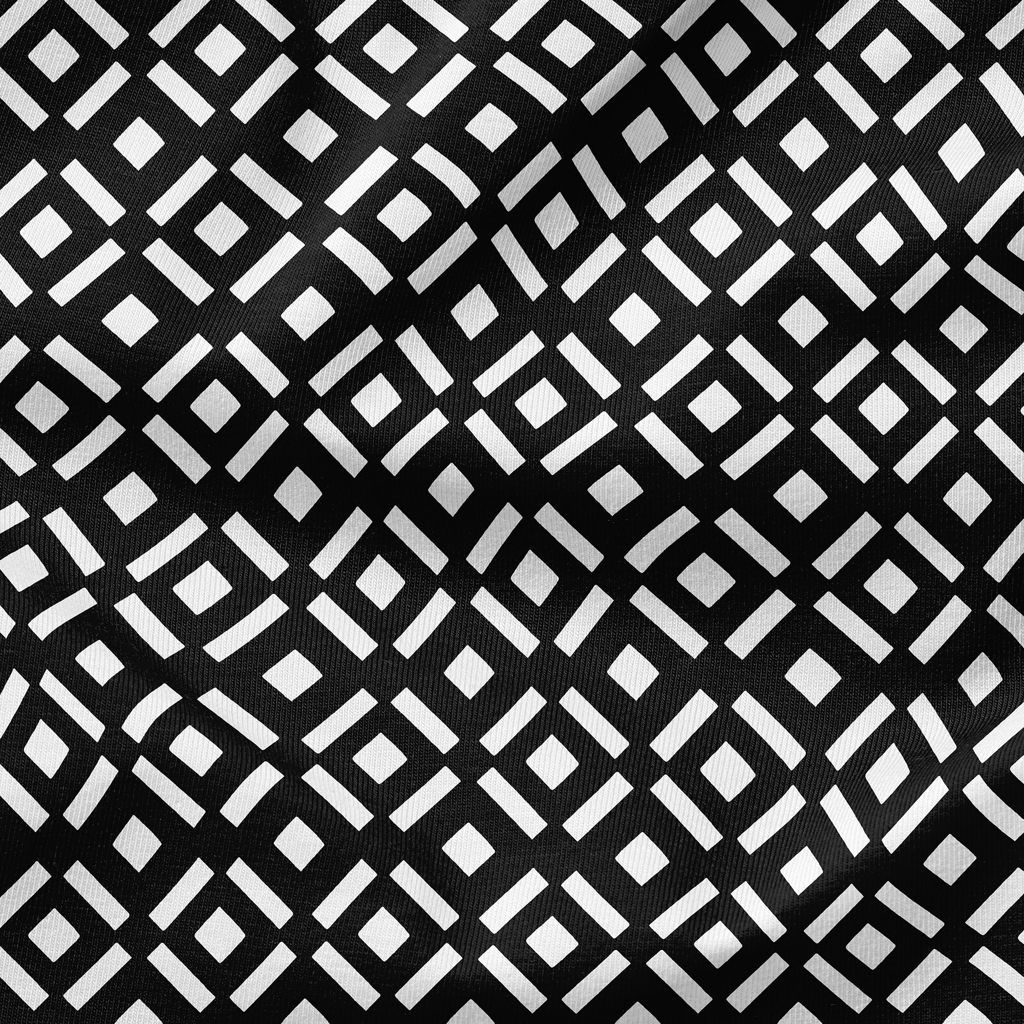 ARDEN Outdoor Dining Chair Cushion, 20 in x 20 in, Patio Cushion for Patio, Dining, or Rocking Chairs, Black Demi Tile