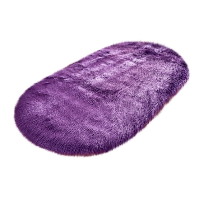 Shaggy Rugs for Bedroom Super Soft Faux Sheepskin Area Rugs for Bedroom Floor Shaggy Plush Carpet Faux Rug Bedside Rugs