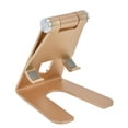 thumbnail image 1 of Adjustable Aluminum Alloy Cell Phone Stand - Anti-Slip Holder Rack for Tablets and Mobile Phones, 1 of 15