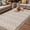 Brown, variant on Green Floral Outdoor Rug for Patio/Deck/Porch, Non-Slip Large Area Rug 6 x 9 Ft, Spring Flowers Indoor Outdoor Rugs Washable Area Rugs, Reversible Camping Rug Carpet Runner