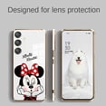 thumbnail image 4 of Samsung M54 M14 5G A54 A34 A14 5G A24 galaxy M 54 Lujo Disney Plating Slim Funda Protección Minnie Teléfono Carcasa De Silicona Suave Cubierta Trasera, 4 of 4