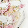 thumbnail image 4 of 60 Pcs Floral Paper Napkins Pink Wildflower Disposable for Wedding Birthday Party 6.5 × 6.5 Inch, 4 of 5