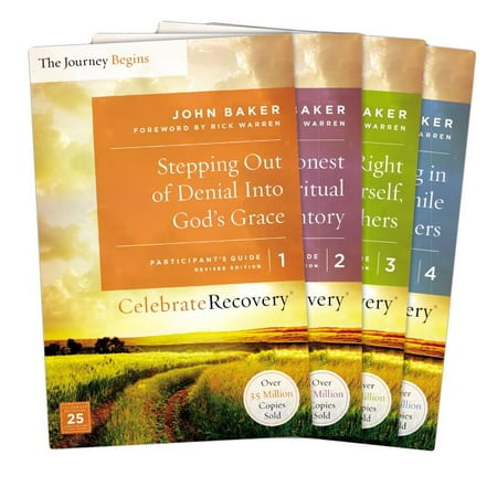 Celebrate Recovery: Celebrate Recovery Updated Participant's Guide Set, Volumes 1-4: A Recovery Program Based on Eight Principles from the Beatitudes (Best Iphone Recovery Program)