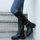 thumbnail image 1 of Botas casuales para mujer al aire libre Slip On botas diarias zapatos de lluvia de suela gruesa Wmkox8yii nm11750, 1 of 3
