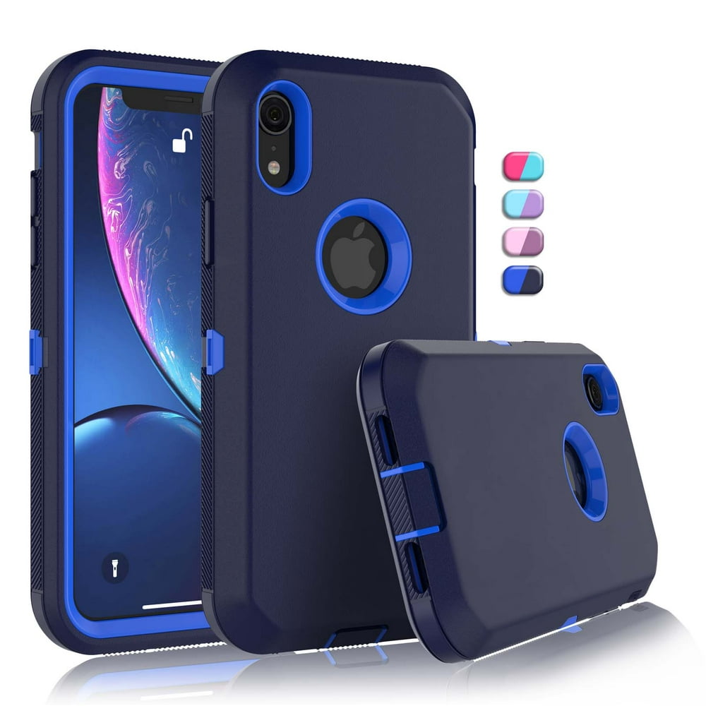 iPhone XR Cases, Sturdy Phone Case for iPhone XR 6.1", Tekcoo FullBody