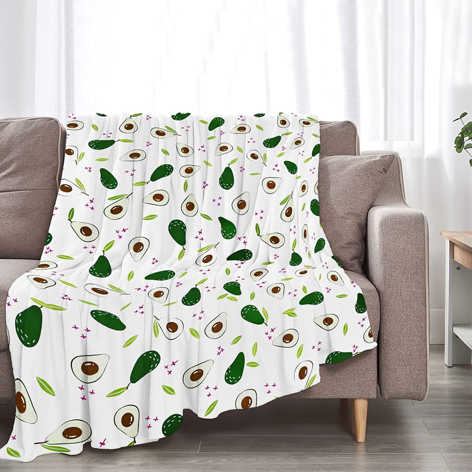 Cute Raccoon Blanket for Girls Women Gifts for Raccoon Lovers