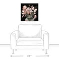 thumbnail image 3 of Creative Products Blush Moody Blooms 20x20 Canvas Wall Art, 3 of 5