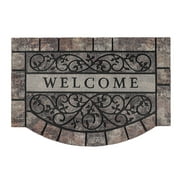 Durable Door Mats, 23"x35" inches Heavy-Duty Welcome Mat for Front Door with Non-Slip Rubber Backing