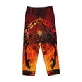 thumbnail image 4 of Bill Cipher Women's Pajama Pants Comfy Casual Loose Sleep Bottoms Pants Drawstring Wide Leg Long Lounge Pants, 4 of 8