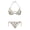 Butterflies Pattern, variant on Polyester Spandex Bathing Suit for Suitable for Most Occasions Removable Pad Two Piece Halter Bikini Set Fish Scale Pattern