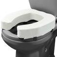 thumbnail image 1 of Elevador de asiento de inodoro Lunderg Adds de 7,62 cm, ajuste universal, blanco, 1 of 6