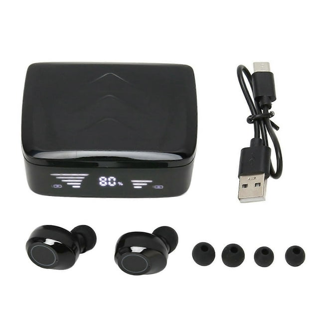 Wireless Earphones Bluetooth 5.3 Mini IPX7 Waterproof Heavy Bass Earbuds for Phone Tablet