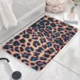 thumbnail image 3 of Leopard Print Pattern Flannel Non Slip Door Rugs,Washable Door Mats Indoor,Decorative Door Mats,Dirt-Resistant and Absorbent Doormat for Entrance,Bedroom,Kitchen,Bathroom,23.5x16in(60x40cm), 3 of 5