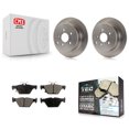thumbnail image 1 of Transit Auto Rear Disc Brake Rotors and Ceramic Pads Kit for Car Subaru Crosstrek K8T-102987, 1 of 11