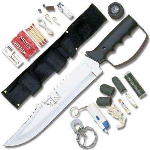 United Cutlery Bushmaster Survival Knife With Sheath Walmart Com Walmart Com