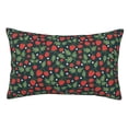 thumbnail image 1 of Balery Strawberry Funda de Cojín Estampada, Regalos para Mujeres, Regalos de Amor para Ella, Regalos para Novia o Esposa, Funda de Almohada-14"x20", 1 of 6