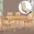 thumbnail image 3 of Funda de comedor, funda elástica, extraíble, de asiento de cocina, funda para hotel, champán Yotijar funda de asiento, 3 of 8