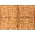 thumbnail image 1 of Ahgly Company Indoor Rectangle Oriental Orange Traditional Area Rugs, 7' x 10', 1 of 4