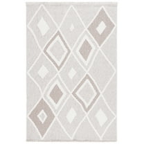 SAFAVIEH Lotus Karen Geometric Area Rug, Beige/Ivory, 8' x 10'