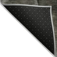 thumbnail image 3 of HomeRoots 626471 5 x 8 ft. Gray & Silver Abstract Washable Transitional Indoor & Outdoor Rectangle Area Rug, 3 of 9