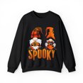 thumbnail image 2 of Halloween Gnomes Spooky Unisex Heavy Blend Streetwear  Crewneck Sweatshirt, 2 of 7